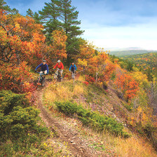 Mountainbike-Tour in Copper Harbor, Michigan